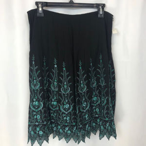 Kay Unger NY Vintage Side Zip Skirt Size 10